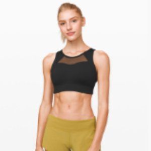 Lululemon Breathe It In Medium Support Sport Bra